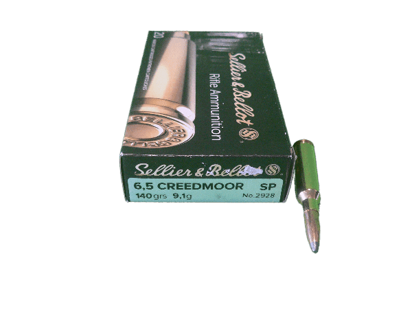 Amunicja Sellier & Bellot 6.5x48 mm Creedmoor FMJBT 9.1g/140grs
