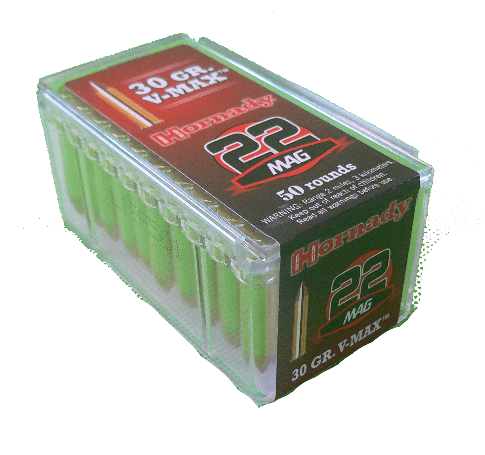 Amunicja Hornady kal.22WMR V-Max 30gr/1,94g (50szt)