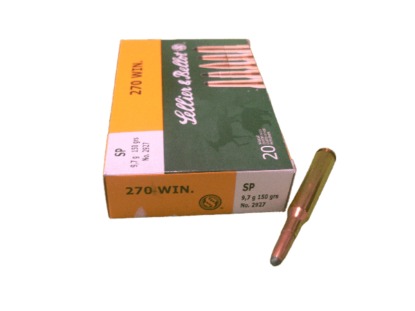 AMUNICJA SELLIER&BELLOT S&B 270 Win. PTS 9,7 g / 150 grs