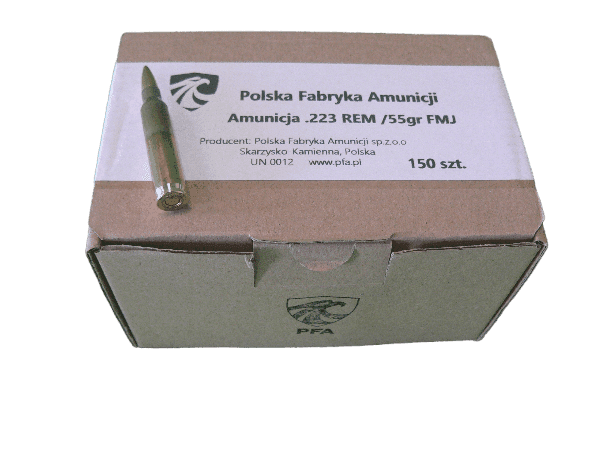 223 Rem PFA FMJ 55gr (150szt)