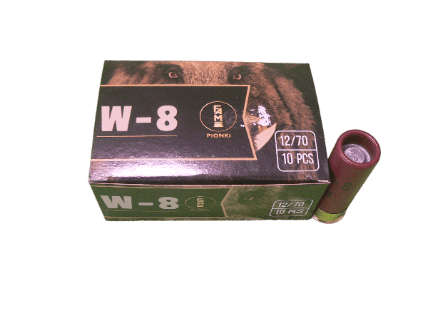 Amunicja śrutowa W-8 Fam Pionki kal. 12/70 29,5g