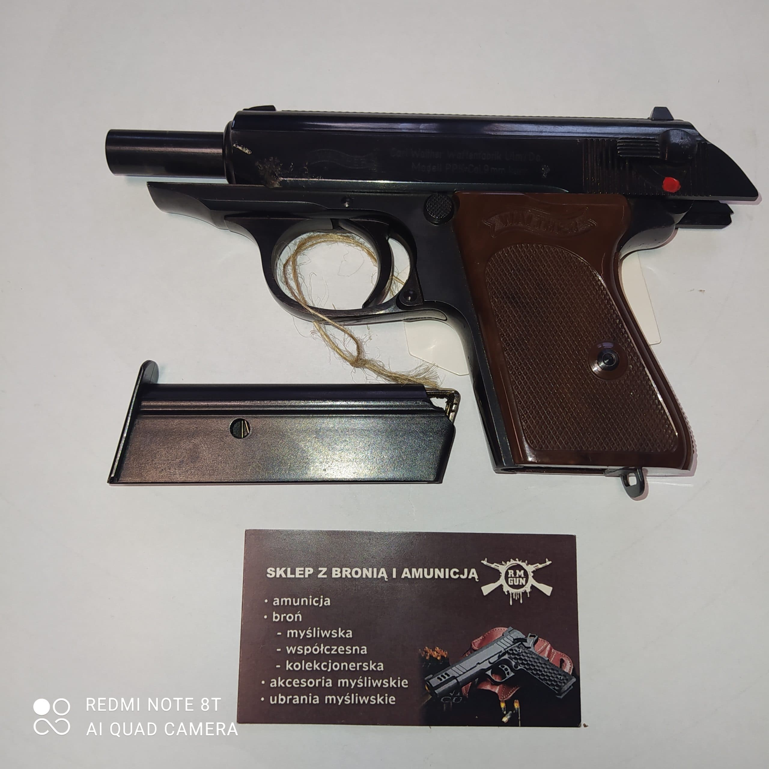 PISTOLET WALTHER PPK Cal.9mm kurz