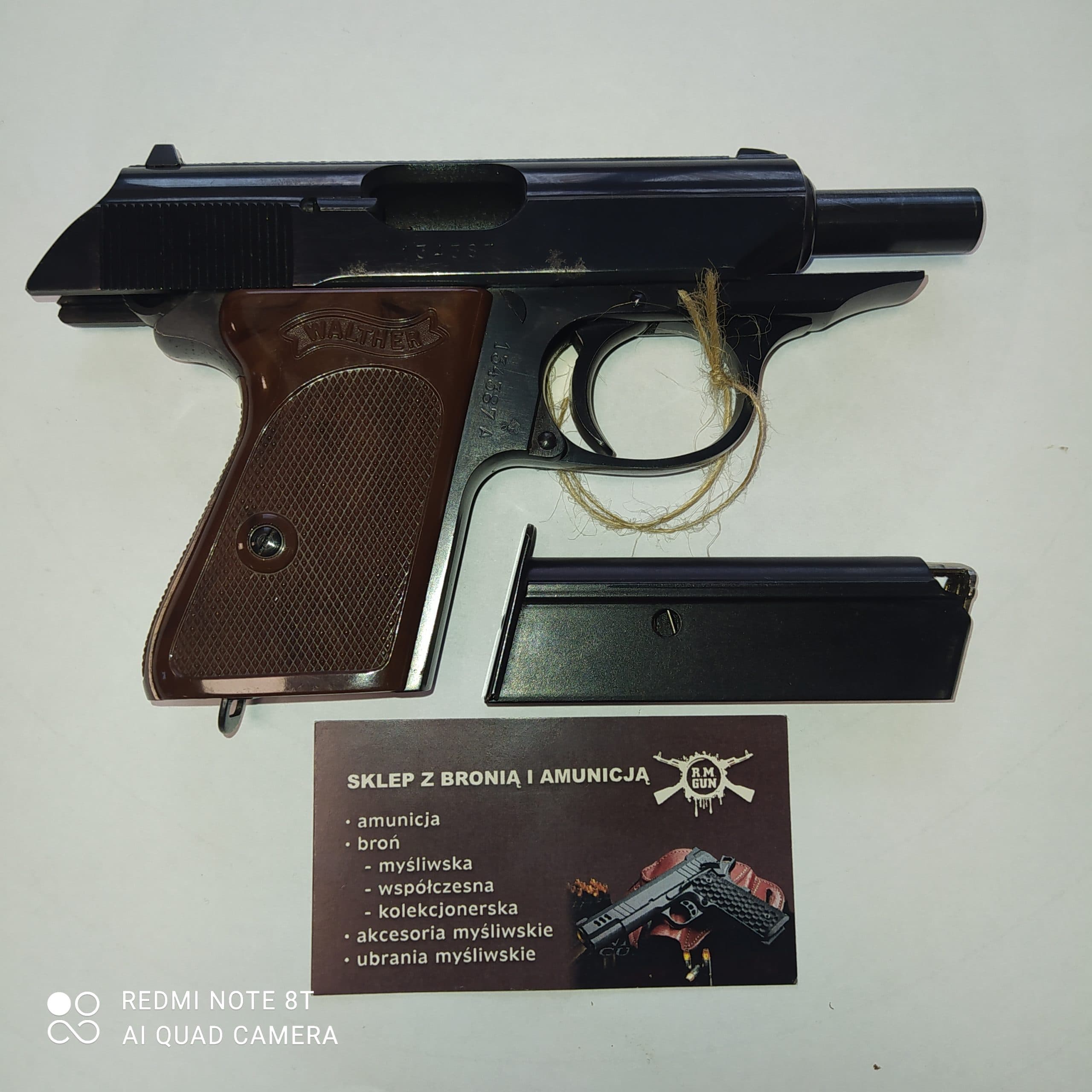 PISTOLET WALTHER PPK Cal.9mm kurz