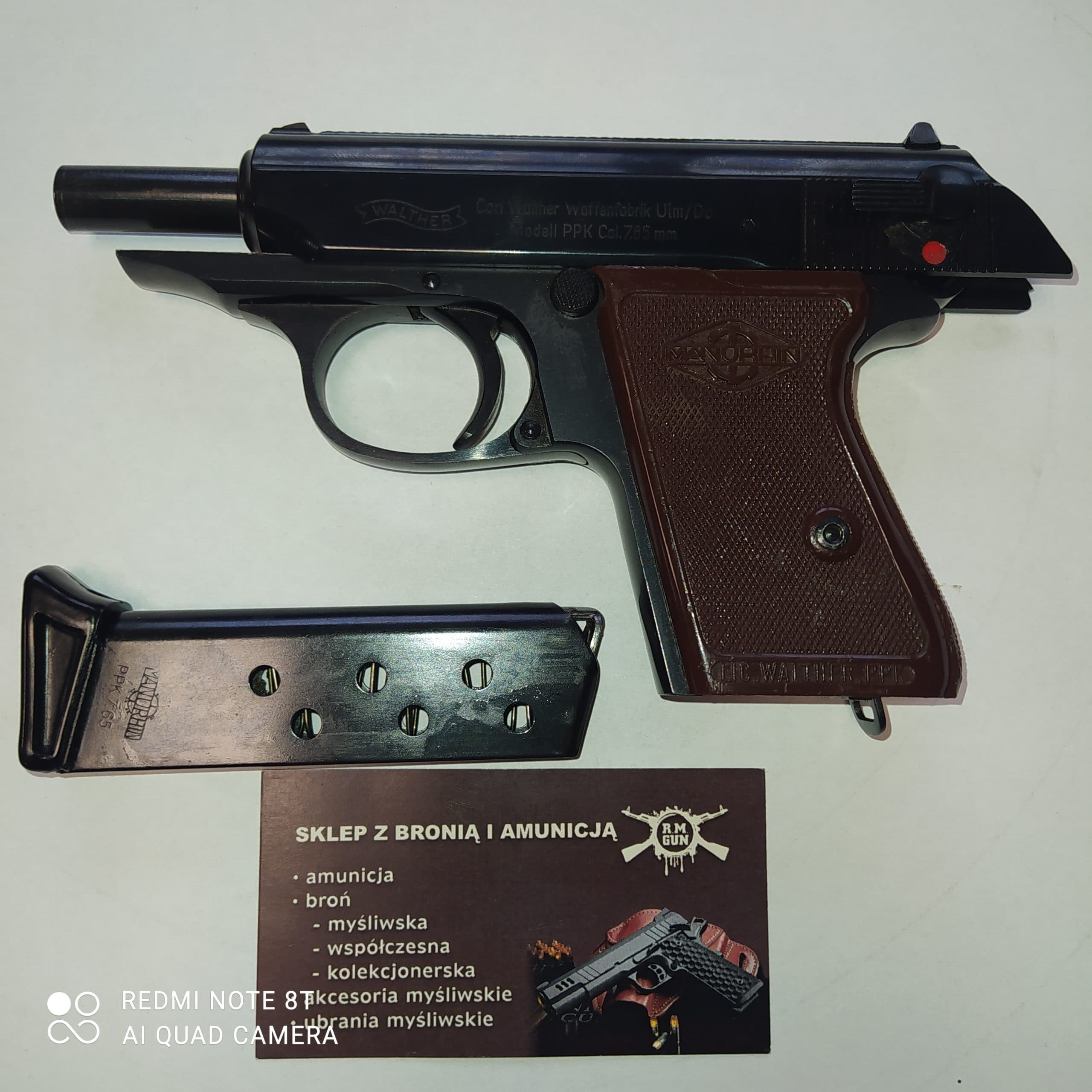 PISTOLET CARL WALTHER PPK-L-Cal.7.65mm