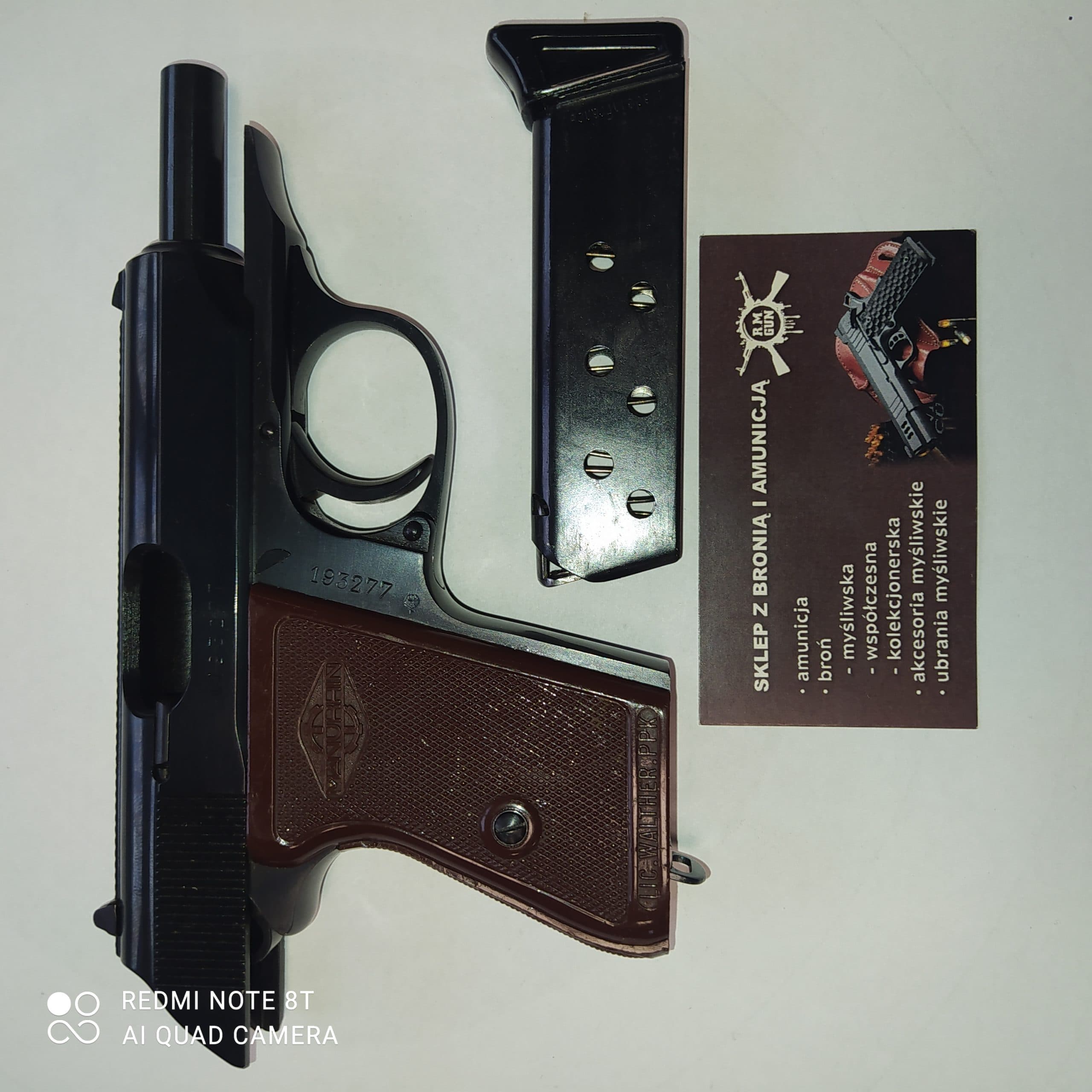 PISTOLET CARL WALTHER PPK-L-Cal.7.65mm