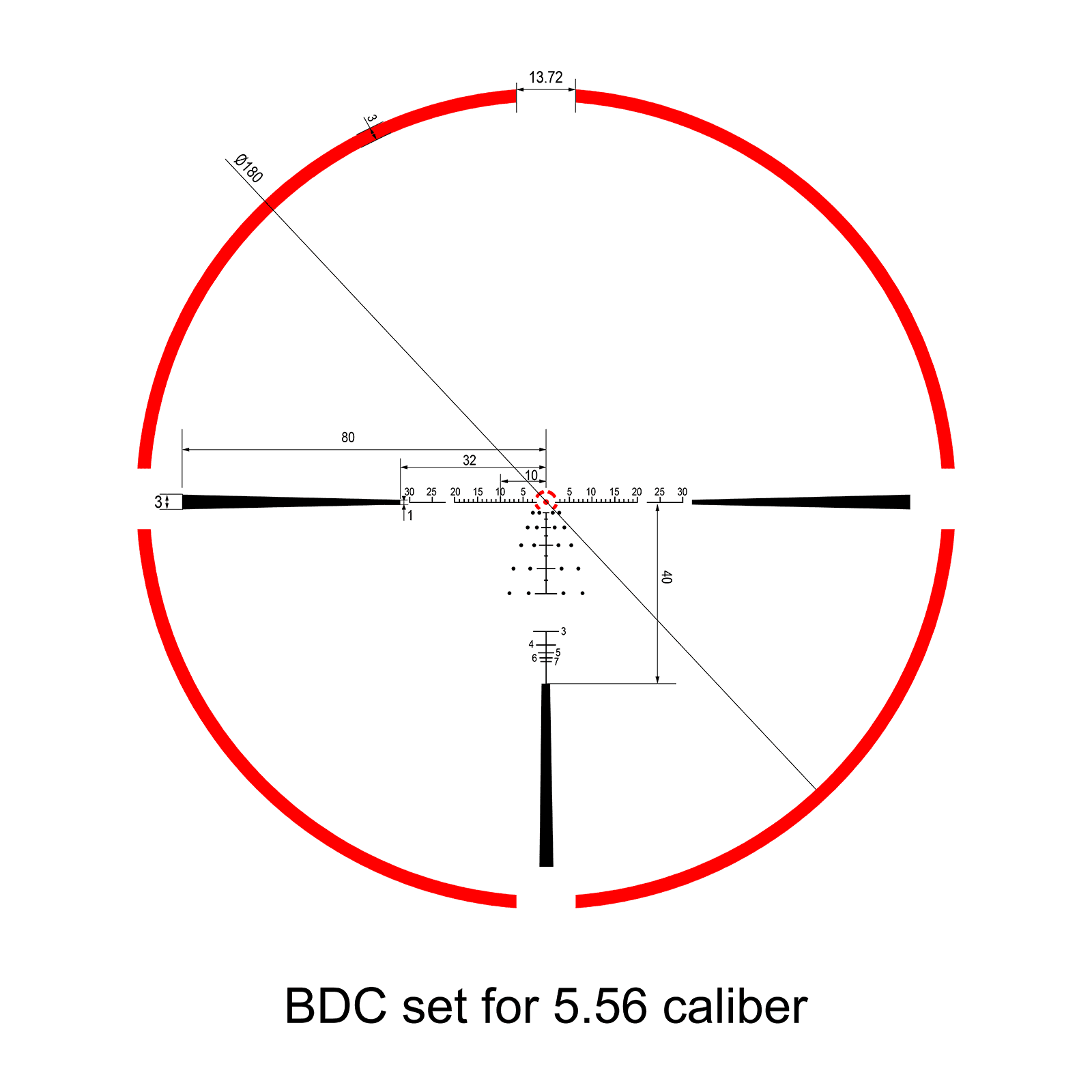 WHITEEAGLE 1-10×28 FFP MOA RW27