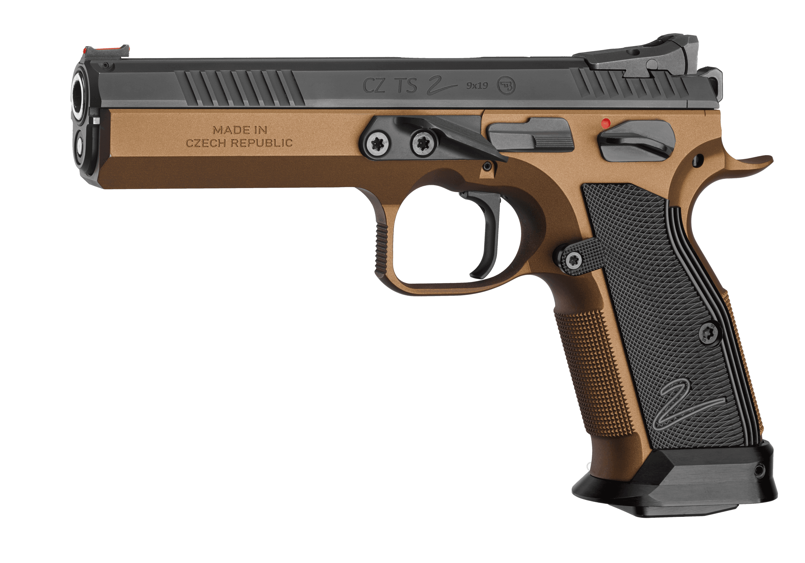 Pistolet CZ TS2 Deep Bronze 9mm Luger