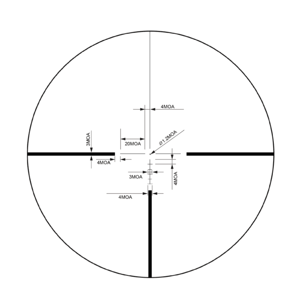 TOWA 1.2-6×24 IR SFP RW13