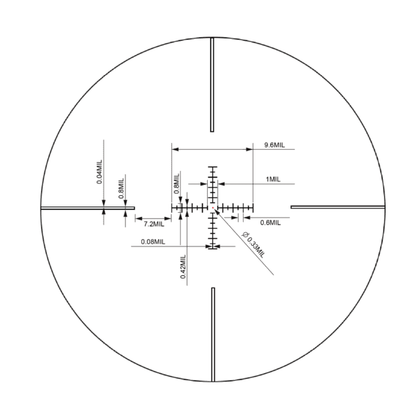 TORERO 1-6×24 MIL RW1-MIL