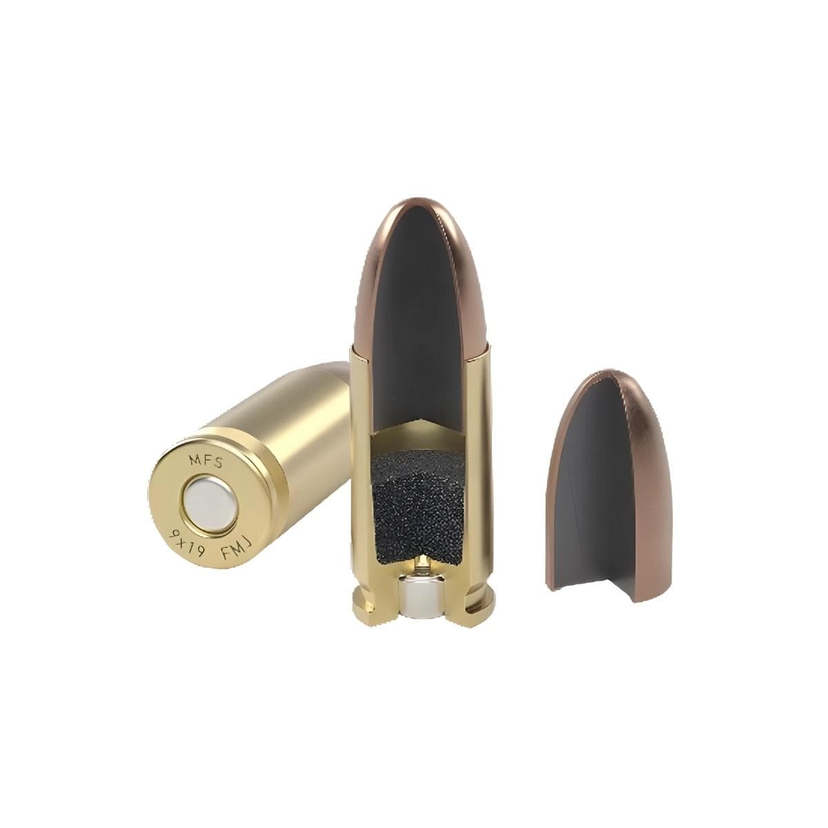 MFS 9x19 8g FMJ Węgierska