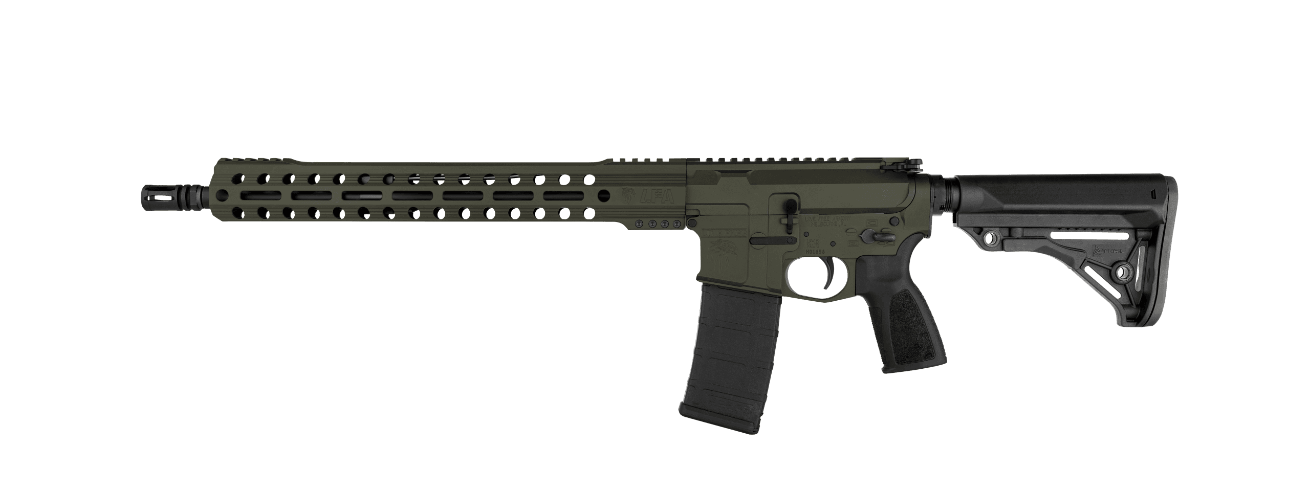 Karabin samopowtarzalny LFA LF556 LEO Tactical (.223Rem/5,56Nato) OLIVE DRAB GREEN