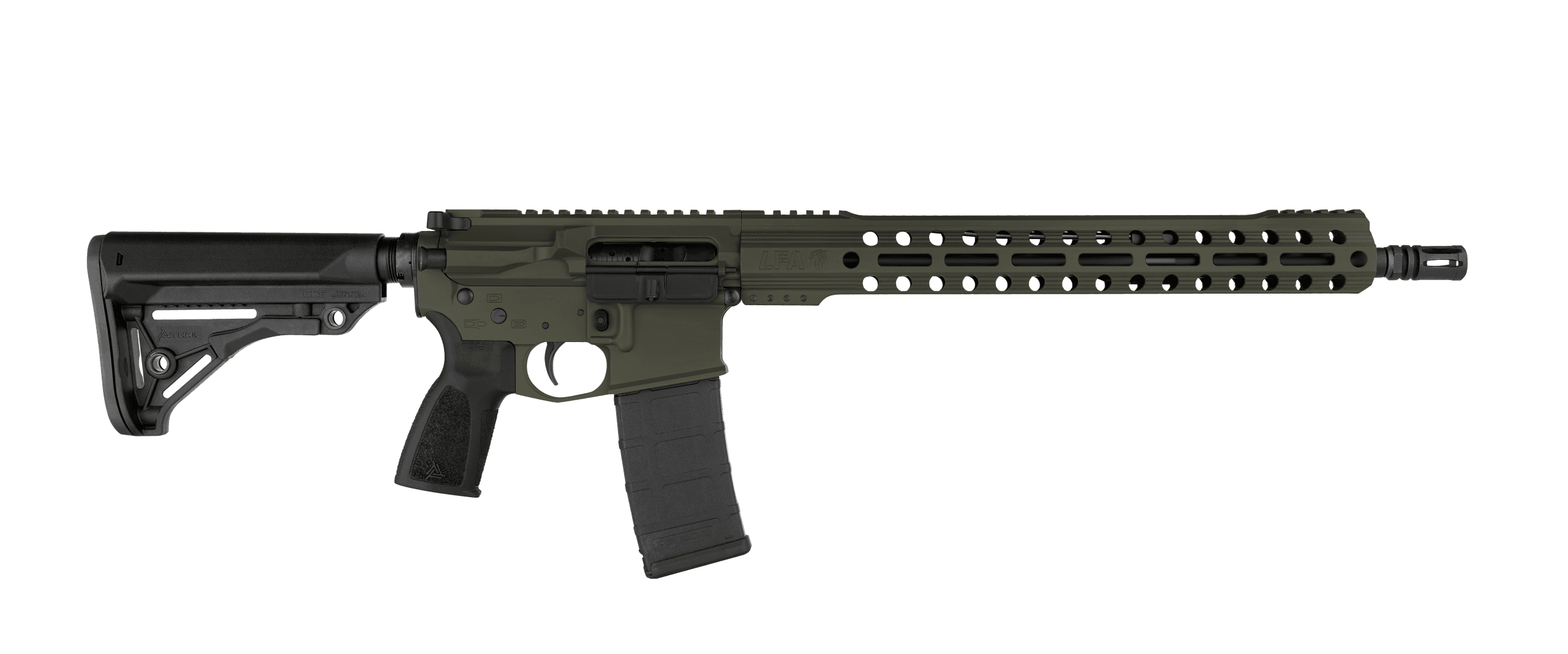 Karabin samopowtarzalny LFA LF556 LEO Tactical (.223Rem/5,56Nato) OLIVE DRAB GREEN