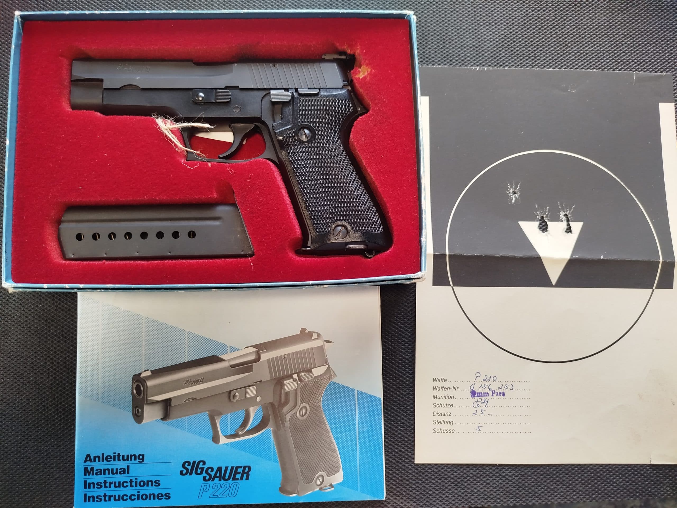 SIG SAUER P220 9X19 PARA