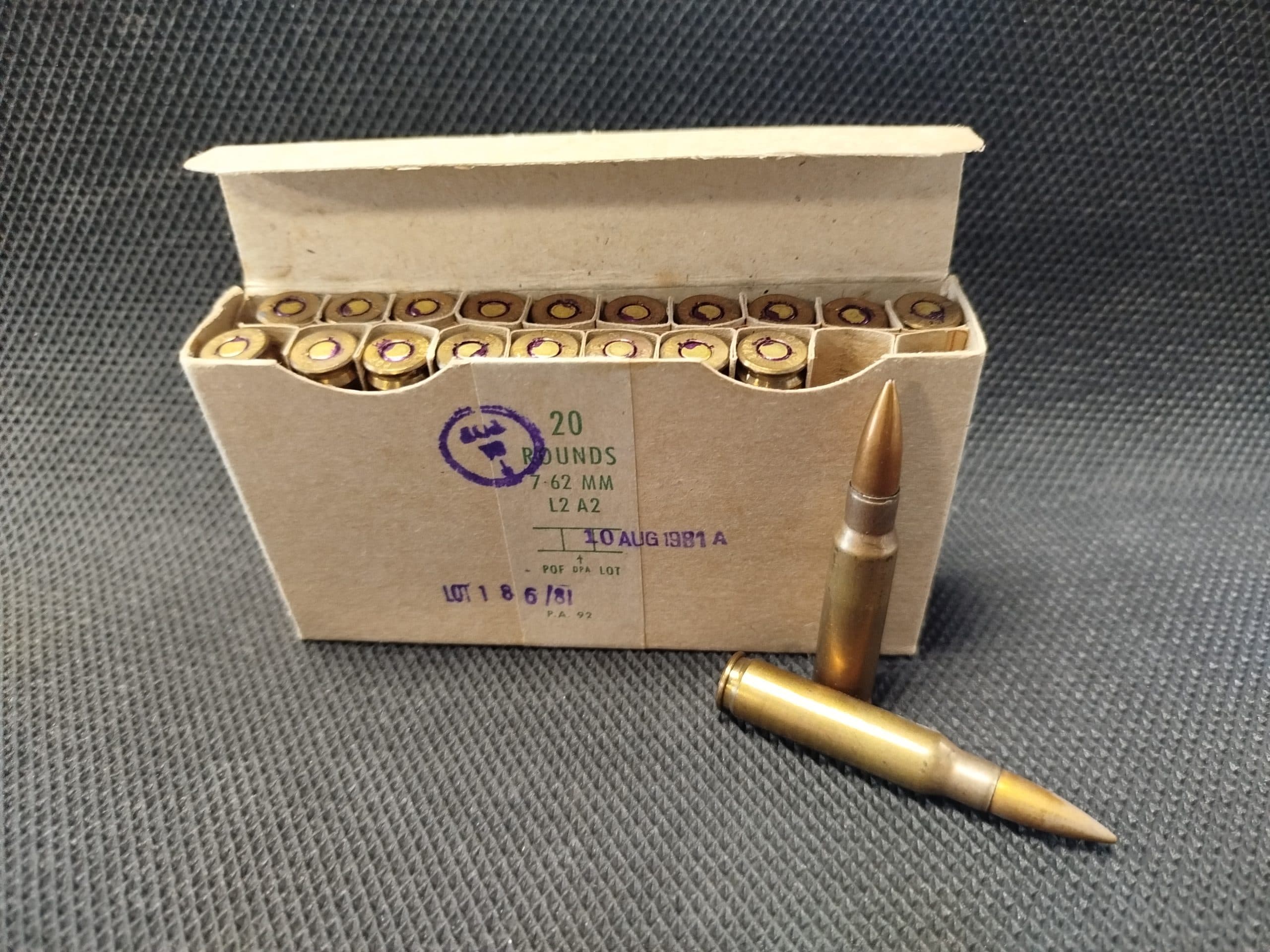 Amunicja L2 A2, kal. .308 Winchester/7.62mm (opak. 20 szt.)