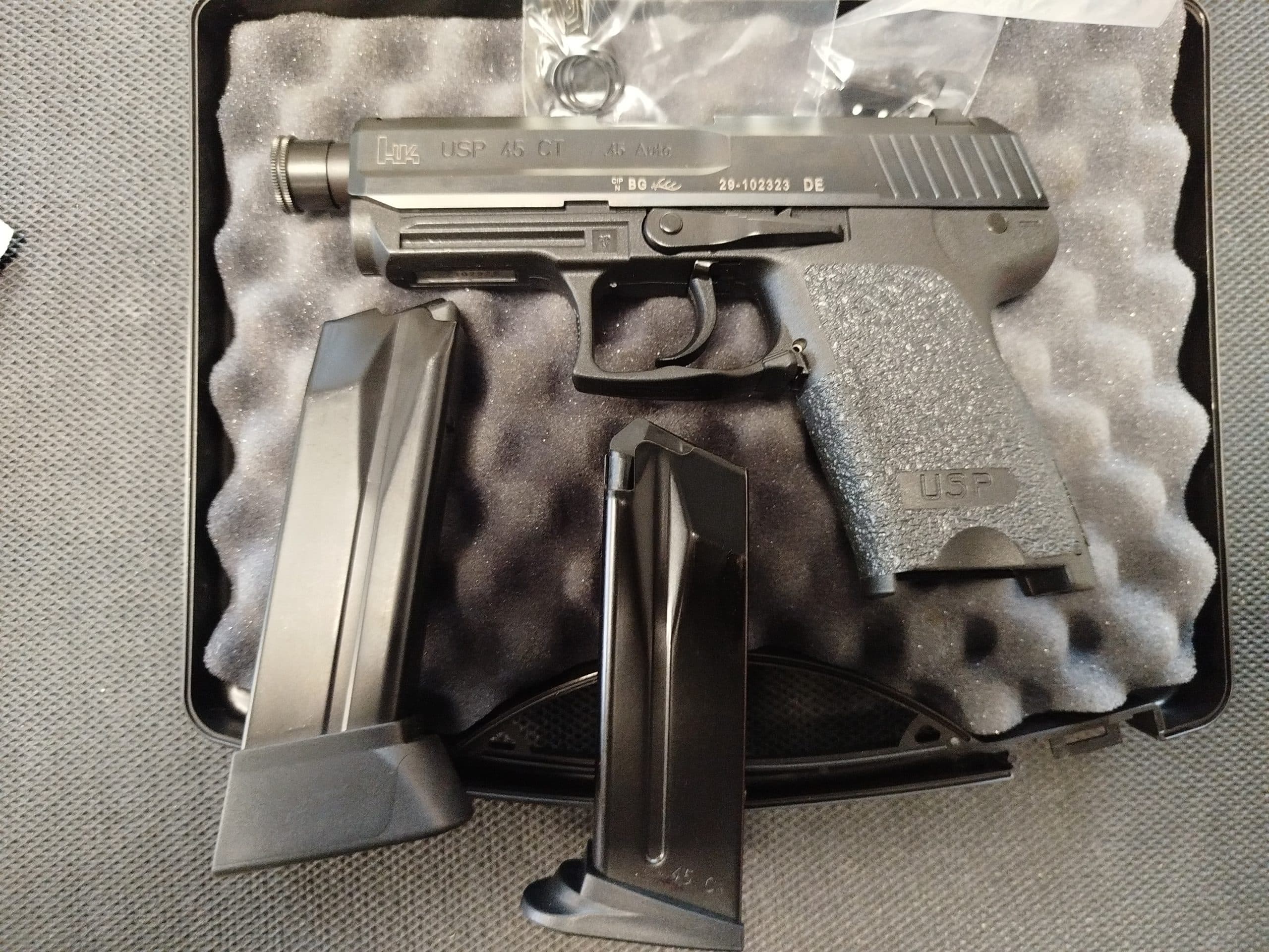 Pistolet samopowtarzalny HK USP Compact Tactical kal. 45ACP Używany