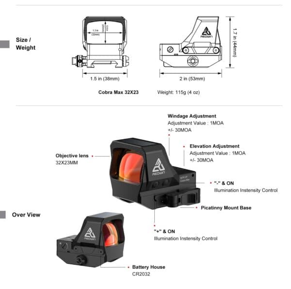 COBRA MAX 32×23 MTR SP RWD37