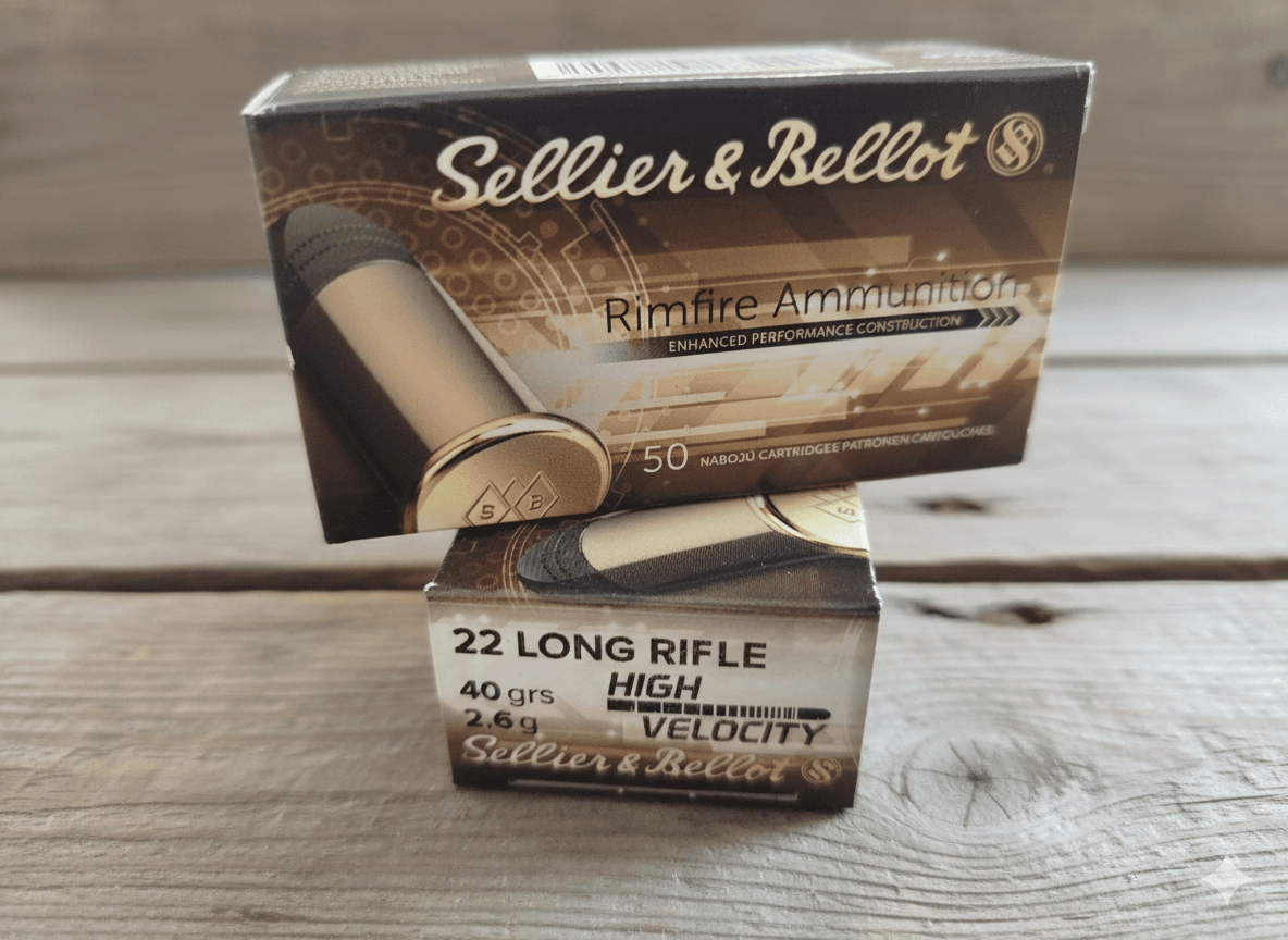 Amunicja .22 LR Sellier & Bellot HV 40GRS, 2,6G