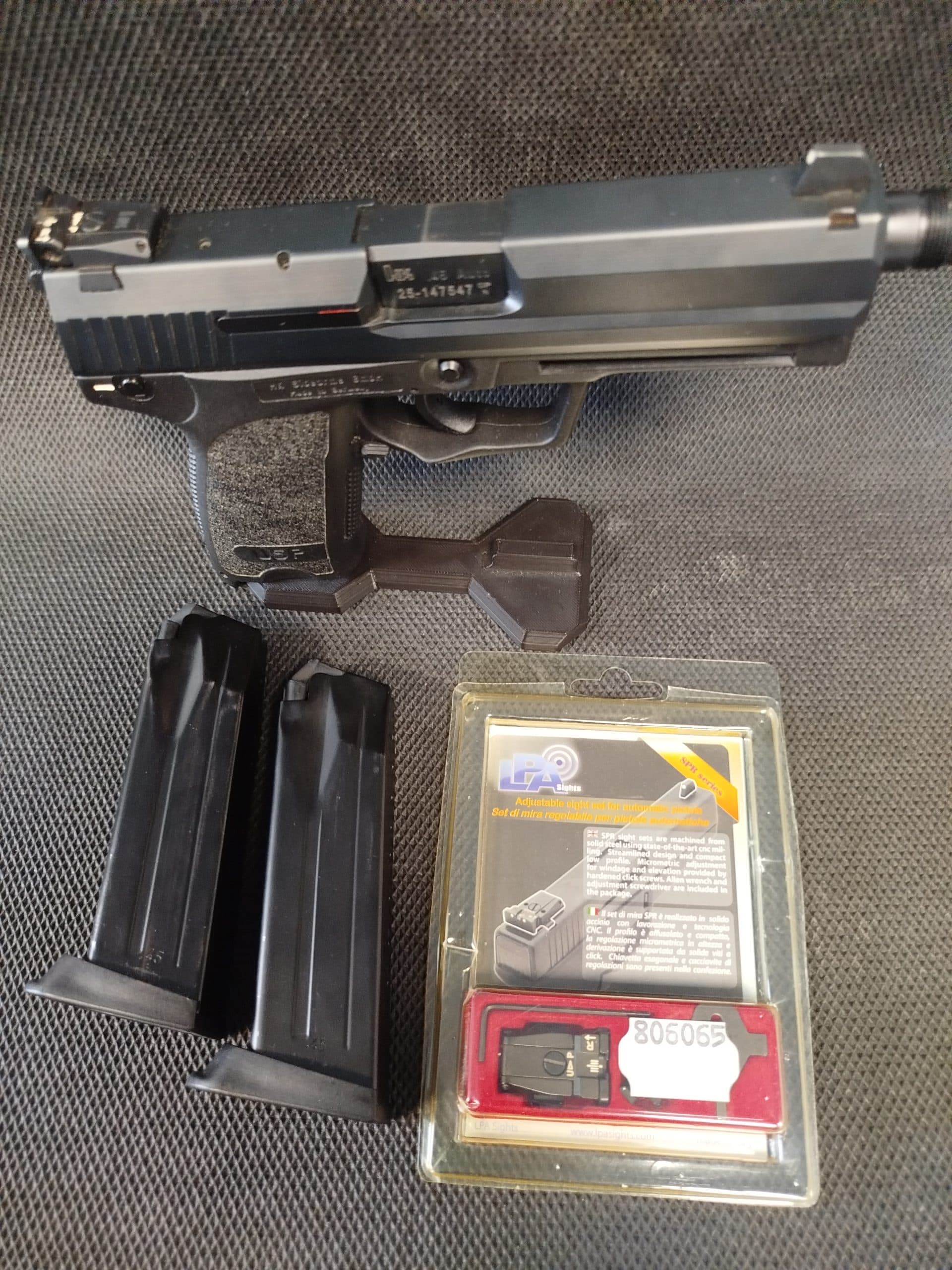 HECLER&KOCH USP TACTICAL 45 AUTO