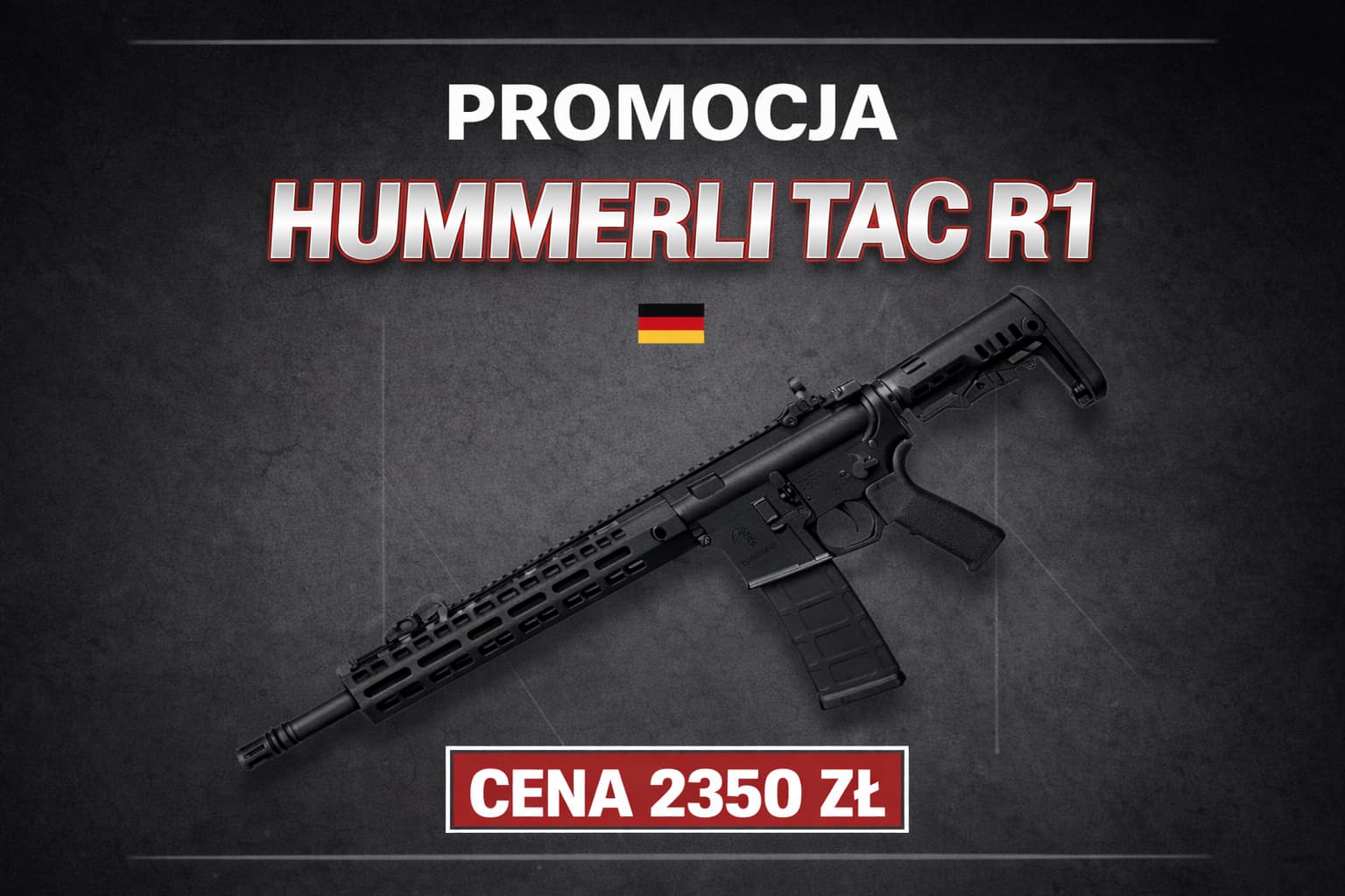 Karabinek bocznego zapłonu Hammerli TAC R1 22 kal. .22 LR