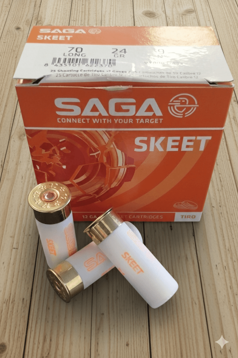Amunicja śrutowa 12/70 SAGA Skeet 24 gr