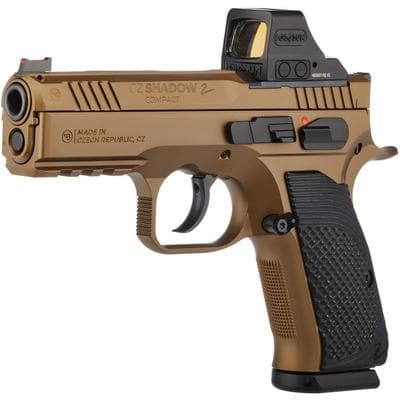 CZ Shadow 2 Compact Burnt Bronze + Holosun 508T