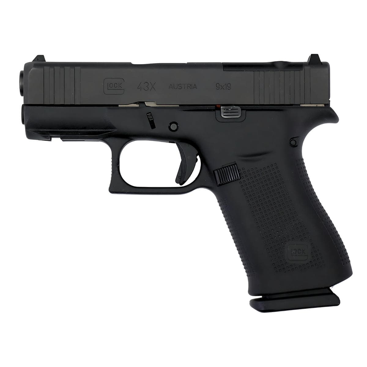 Glock 43x Black MOS FOOT PRINT RMSc