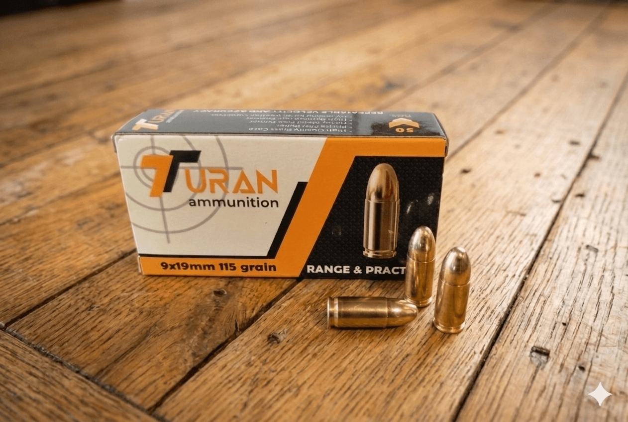 AMUNICJA TURAN RANGE & PRACTICE 9X19 7,5G 115GR