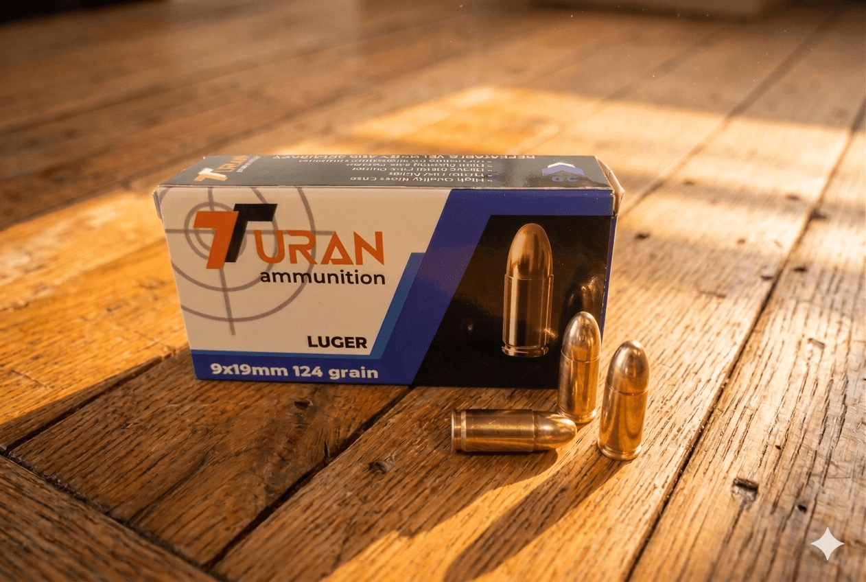 AMUNICJA TURAN LUGER 9X19 124 GRAIN