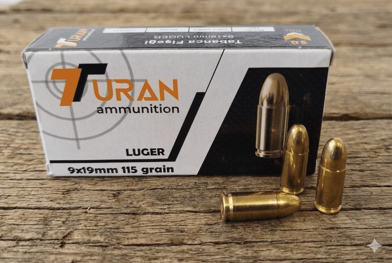 AMUNICJA TURAN LUGER 9X19 115 GRAIN