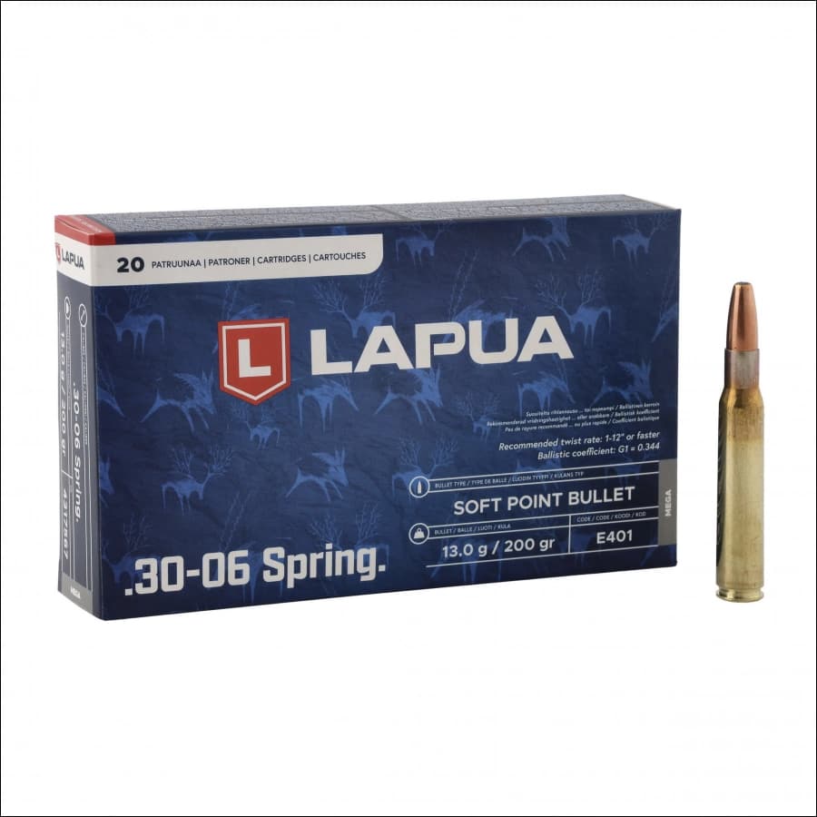 Amunicja LAPUA kal. 30-06 MEGA 13 g/200 gr SP